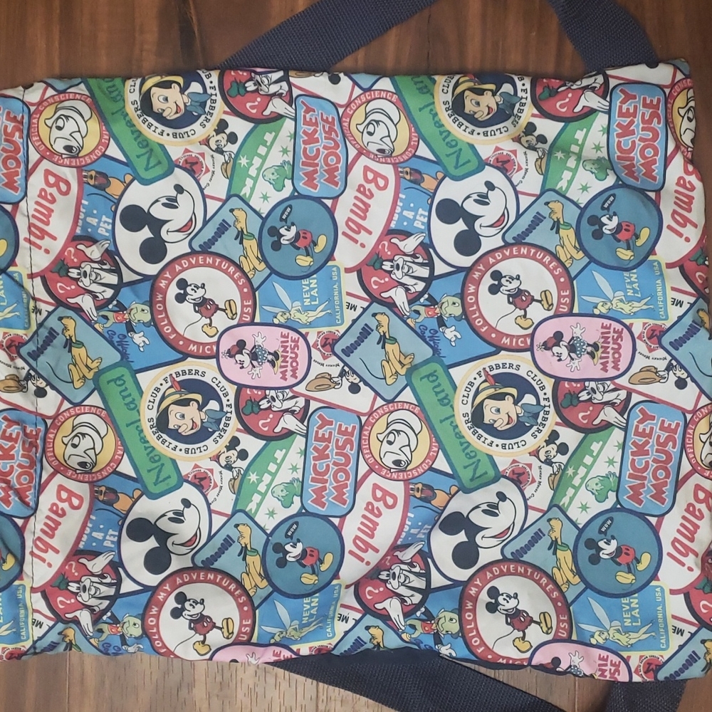 Disney Characters Backpack Sack Draw String Top M… - image 2